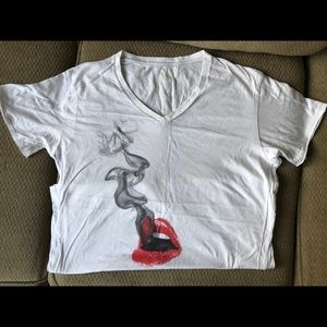 Marc Nelson Smokey lips 👄 shirt